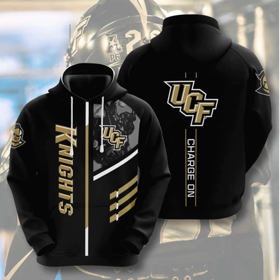 UCF Knights All Over Print Hoodie in 3D for Fans