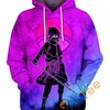 Uchiha Sasuke Full Print Hoodie in 3D Design