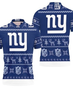 Ugly Christmas Sweater No More: Get Your Festive Fix with This Giants 3D Polo Shirt