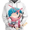 Ukiyo E Breath of the Beast Hoodie with 3D Print