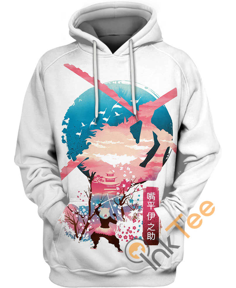 Ukiyo E Breath of the Beast Hoodie with 3D Print