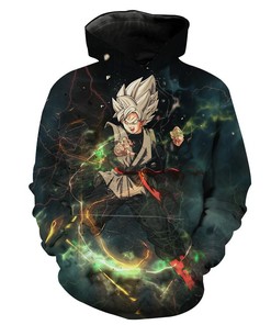 Ultra Instinct Goku and Black Dragon Ball Super Hoodie with 3D Print