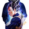 Ultra Instinct Vegeta Hoodie with 3D Print