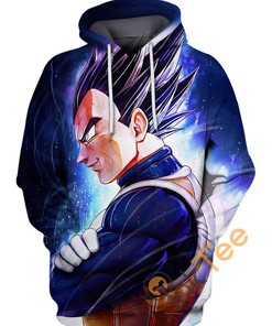 Ultra Instinct Vegeta Hoodie with 3D Print