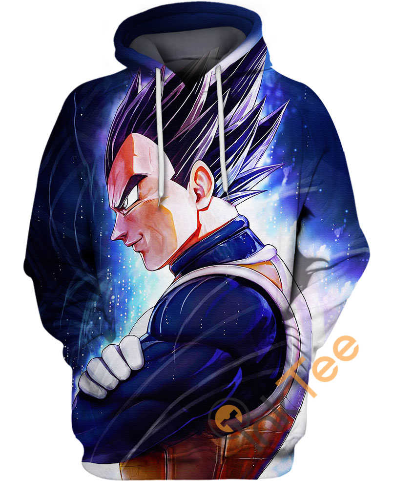 Ultra Instinct Vegeta Hoodie with 3D Print
