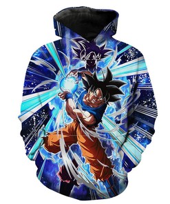 Ultra Instincts Goku Kamehameha Dragon Ball Super 3D Hoodie All Over Print