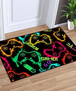 Ultra Soft Gaming Rug for Boys' Bedroom: Customizable with Personalization Option for Maximum Comfort