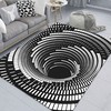 Ultra-Soft 3D Illusion Floral Area Rug - Pastoral Style Design for Cozy Home Decor