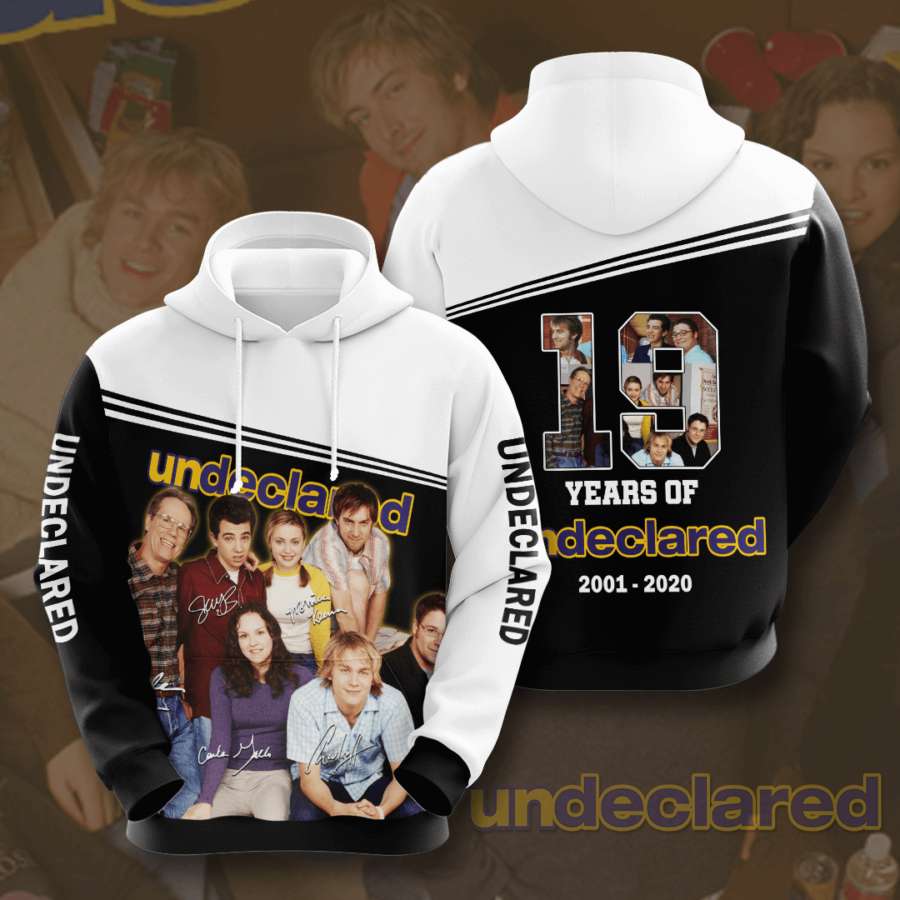 Undeclared Major Custom All Over Print Hoodie with 3D Design