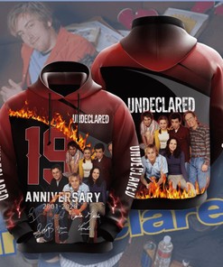 Undeclared Major Custom Hoodie with 3D Print