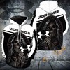 Under Armour Maiden Jesus Skull All Over Print Hoodie