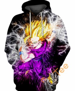 Unfathomable Speed Burter Dragon Ball Hoodie 3D Print All Over