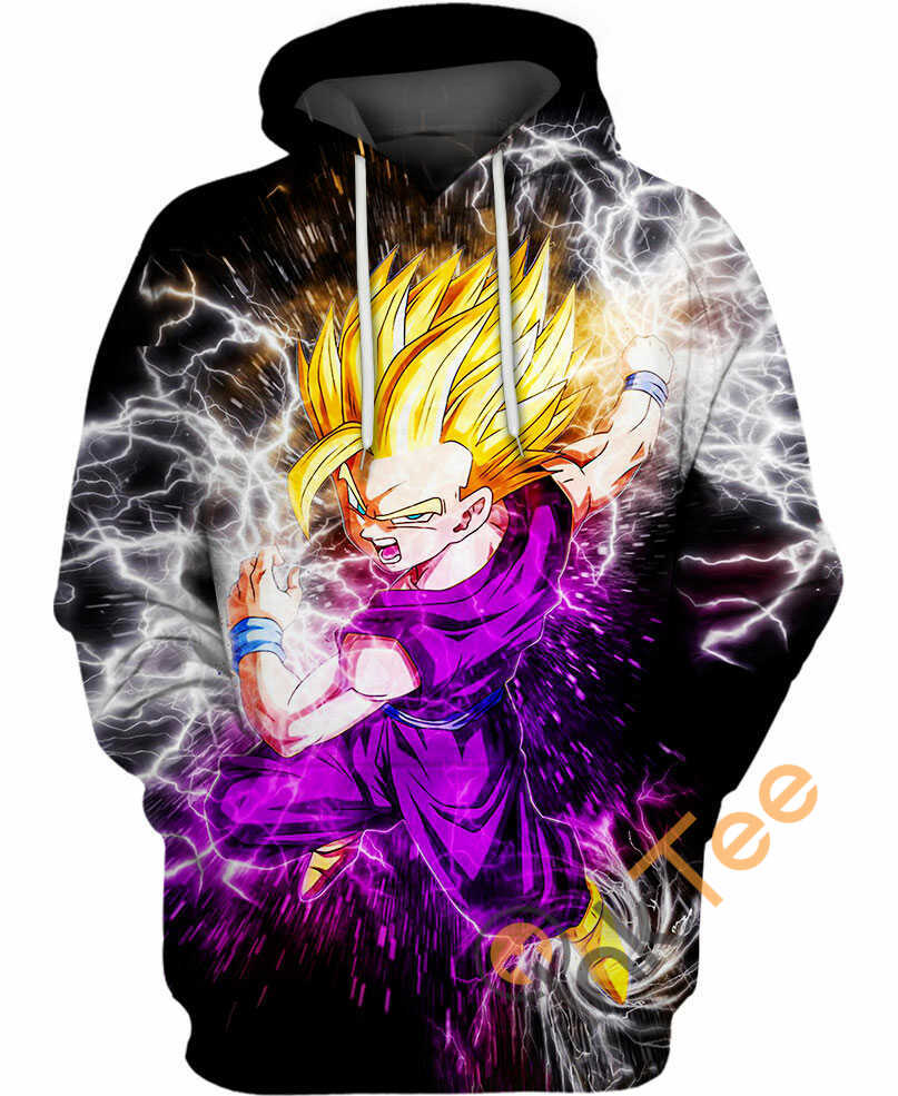 Unfathomable Speed Burter Dragon Ball Hoodie 3D Print All Over