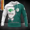 Unicaja All Over Print 3D Hoodie with Team Logo