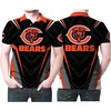 Unique Chicago Bears Logo Legging 3d All Over Print Polo Shirt in Breathable Fabric