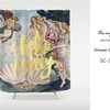 Unique Design Shower Curtain Venus | Bathroom Art Decor Housewarming Gift | Waterproof & Washable