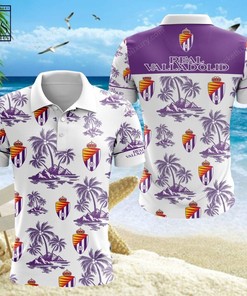 Unique Gift for Fans: Real Valladolid Polo Shirt with Breathable Fabric