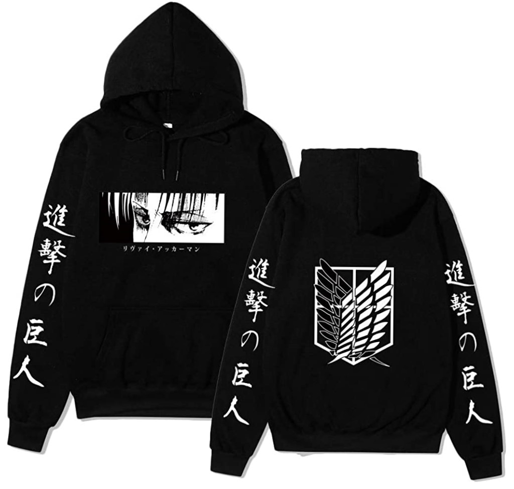 Unisex Attack on Titan Hoodie 3D The Wings of Freedom Print Pullover 3D 3D Graphic Design
