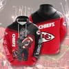 Unisex Kansas City Chiefs All Over Print Hoodie - Perfect for Any Fan