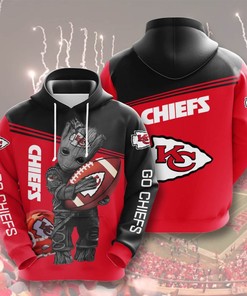 Unisex Kansas City Chiefs All Over Print Hoodie - Perfect for Any Fan