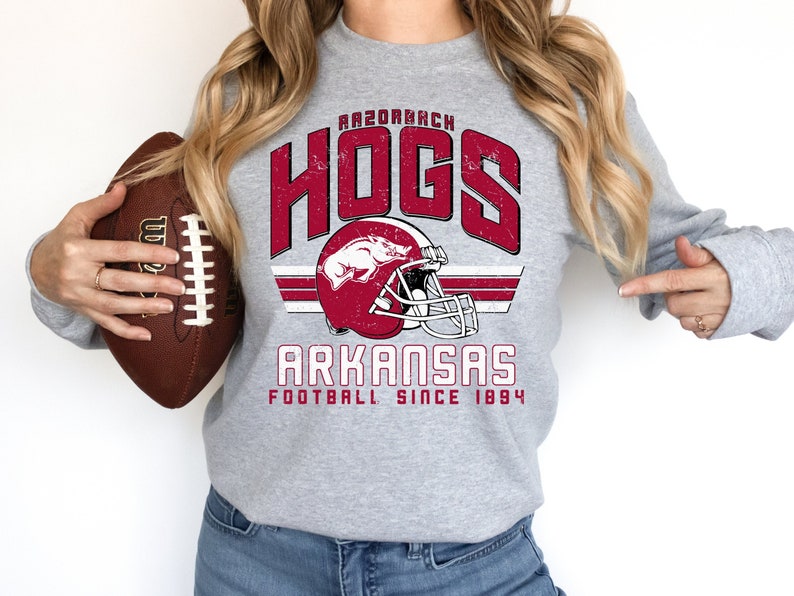 University Of Arkansas Razorback Football Sweatshirt, Hoodie, Shirt, Hogs Shirt Gifts For Razorbacks Lover