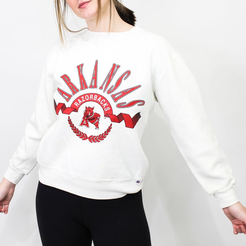 University Of Arkansas Vintage Sweatshirt, Hoodie, Shirt Full Size, Hogs Shirt Gifts For Razorbacks Lover