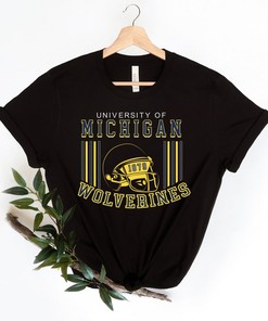 University Of Michigan And Michigan State Shirt Great For Fans Of Both Teams University Of Michigan T-Shirt