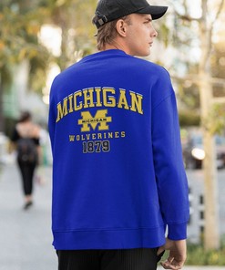 University Of Michigan Sweatshirt, Michigan State Hoodie, College Apparel For Fans
