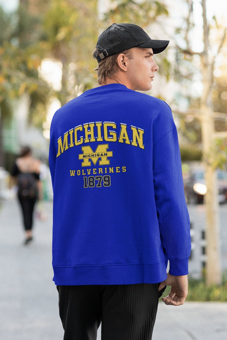 University Of Michigan Sweatshirt, Michigan State Hoodie, College Apparel For Fans