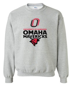 University Of Nebraska Omaha Apparel Uno Sweat Shirt Mavericks Apparel Uno Mavericks Crew