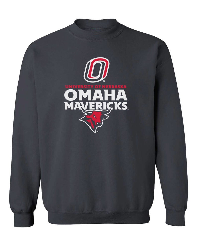 University Of Nebraska Omaha Apparel Uno Sweat Shirt Mavericks Apparel Uno Mavericks Crew - Image 2