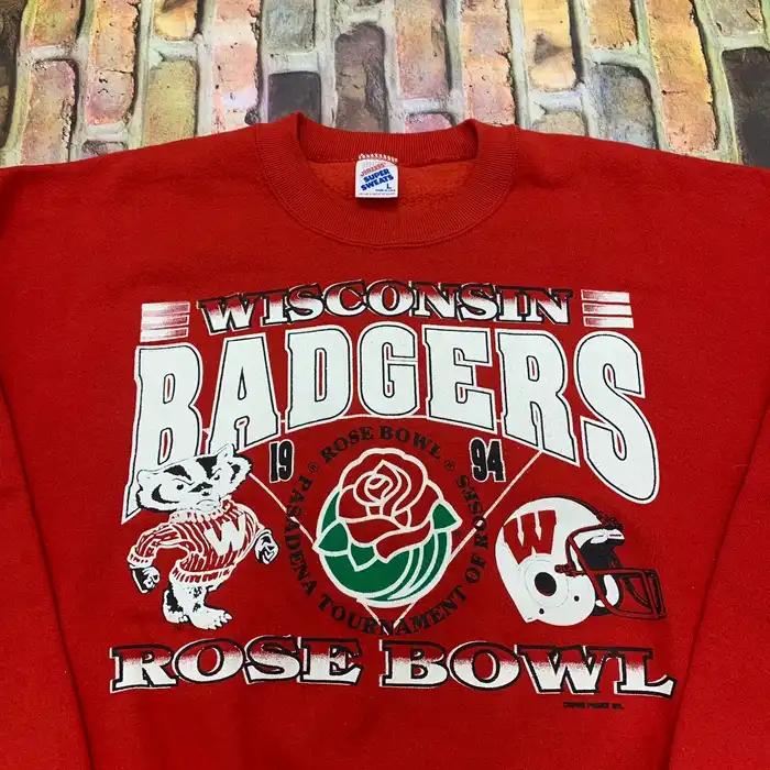 University of Wisconsin Badger State Pullover Sweatshirt - Vintage Design - NCAA Gift - Image 2