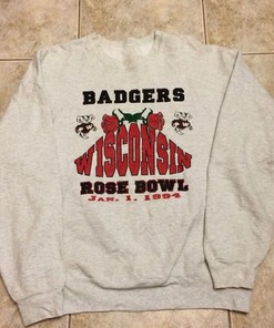 University of Wisconsin Badgers Rose Bowl 1994 Vintage Sweatshirt - Perfect for NCAA Fan Gear