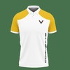 Unleash Your Dashing Side with Our Yellow Chevrolet Corvette c8 NCT-HT Polo Shirt Ver 1 Made from Breathable Fabric