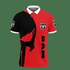 Unleash Your Style with Our 3D Printed Ram Trucks Nct-Lt Polo Shirt Ver 2 (Red)