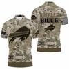 Upgrade your Buffalo Bills style with a Camo Pattern All Over Print Polo Shirt, perfect for any game day.
