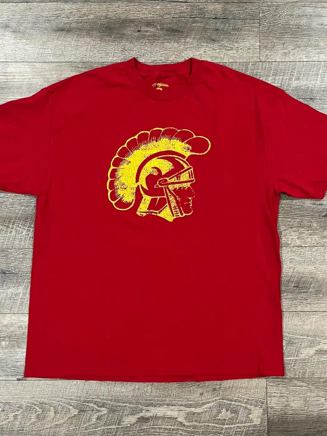 Usc Trojans Red Sweatshirt Hoodie Football Game Day T-Shirt Lover