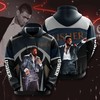 Usher RnB Singer Music Custom Hoodie 3D Print All Over