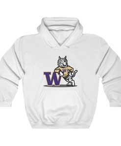 Uw Huskies Hoodie, University Of Washington Huskies, Streetwear, Husky Fan Hoodie