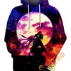 Uzui Tengen Demon Slayer Anime Hoodie 3D Print All Over