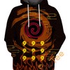 Uzumaki Naruto Cosplay Style Hoodie in 3D Print