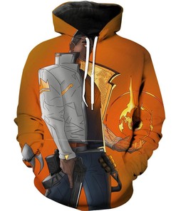 Valorant Phoenix Video Game Character Hoodie 3D Print All Over