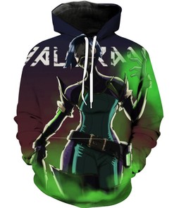 Valorant Viper Video Game Character Hoodie 3D Print All Over