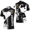 Vancouver Golden Knights Snoopy Lovers 3D Printed Polo Shirt for All Over Print 3D T-Shirt Lovers