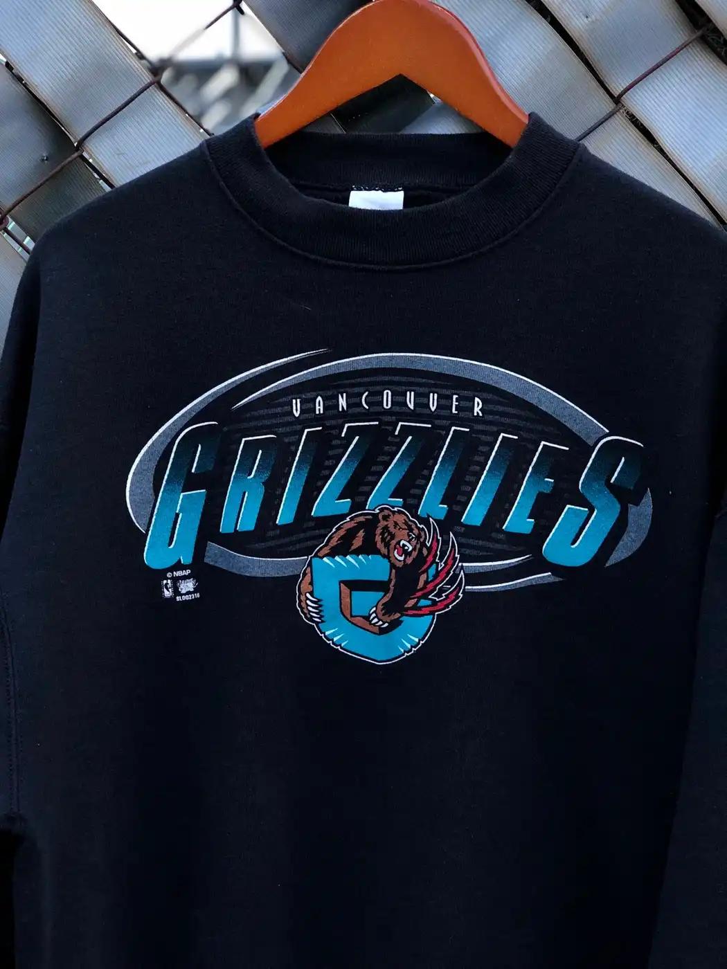 Vancouver Grizzlies Og Logo Rare 90S Bna T Shirt Hoodie Sweatshirt Gift For Fans