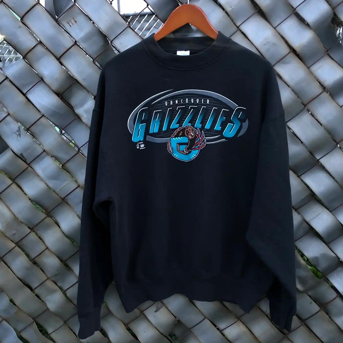 Vancouver Grizzlies Og Logo Rare 90S Bna T Shirt Hoodie Sweatshirt Gift For Fans - Image 2
