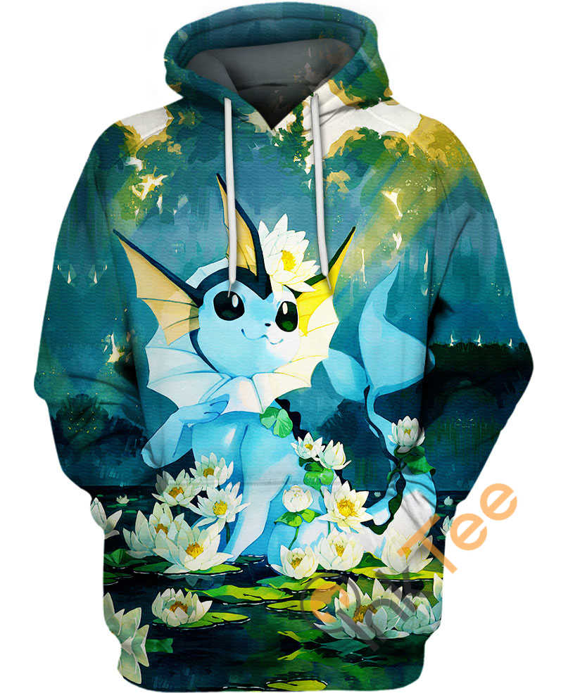 Vaporeon Pokemon - 3D All Over Print Hoodie