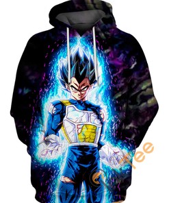 Vegeta's New Transformation 3D Hoodie for Men and Women