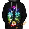 Vegeta's Rainbow Final Flash 3D Printed Hoodie