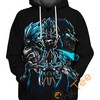 Vegeta's Transformations All Over Print Hoodie in 3D Design